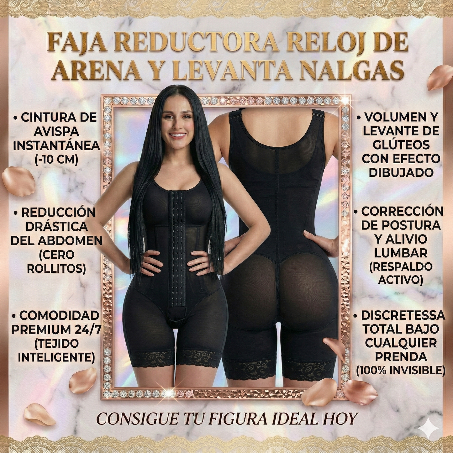 Divina Curva, Faja Reductora Reloj De Arena ⌛
