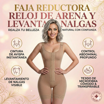 Divina Curva, Faja Reductora Reloj De Arena ⌛